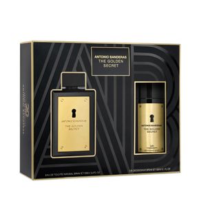 Kit Perfume The Golden Secret Masculino Eau de Toilette 100ml + Desodorante 150ml Único
