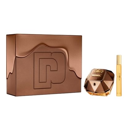 Kit Perfume Unissex Paco Rabanne Lady Million Privé EDP80ml + Travel Size 10ml