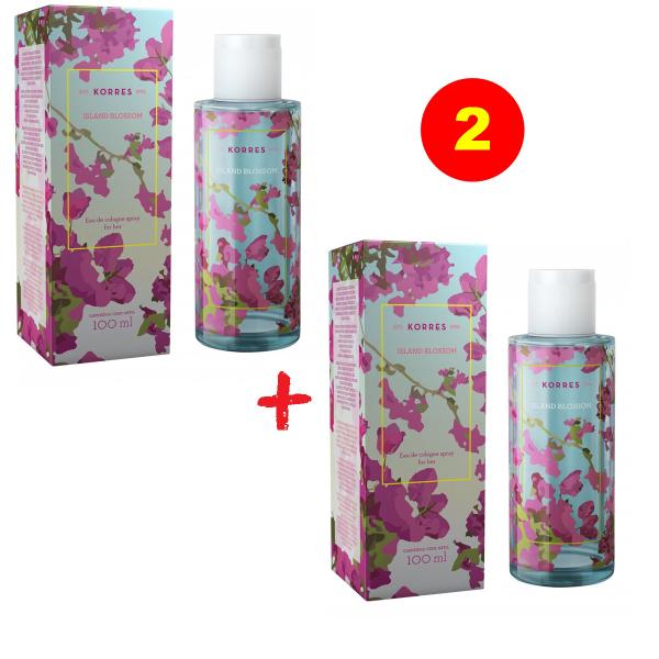 Kit 2 Perfumes Feminino Floral Korres Island Blossom 100ml