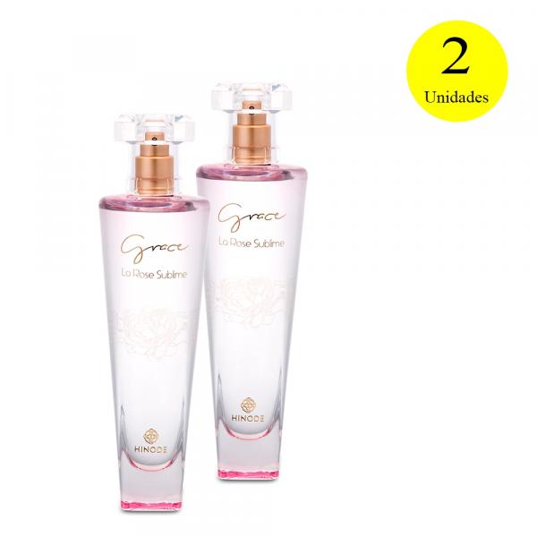 KIT 2 Perfumes Feminino Grace La Rose - 100ml