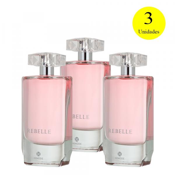 KIT 3 Perfumes Feminino - Rebelle 75ml