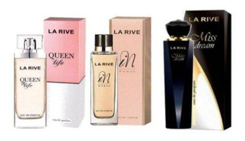 Kit 3 Perfumes In Woman, Queen Of Life, Miss Drean La Rive