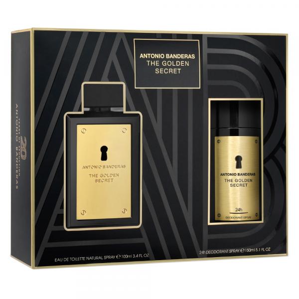Kit PerfumeThe Golden Secret Antonio Banderas + Desodorante