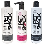 Kit Pet Smack Condicionador + Shampoo Dia A Dia + Shampoo Pelos Escuros