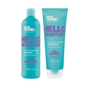 Kit Phil Smith Hello Moisture Nourishing Repair Shampoo + Condicionador