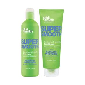 Kit Phil Smith Super Smooth Luminous Smoothing Shampoo + Condicionador