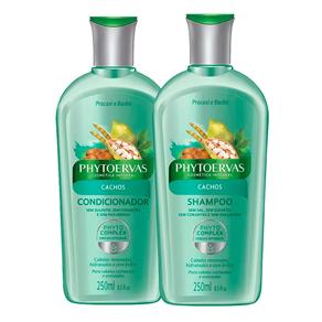 Kit Phytoervas Cachos Shampoo e Condicionador