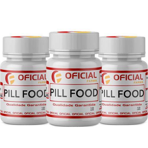 Kit 3 Pill Food 120 Cápsulas - OficialFarma