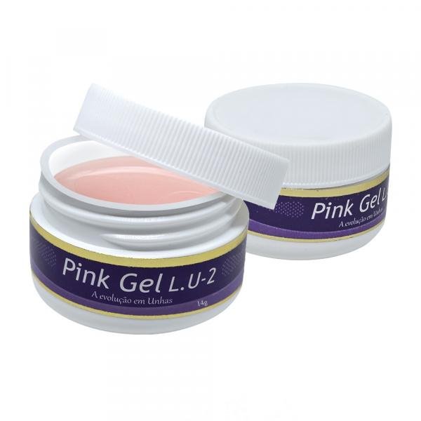 Kit Pink Gel Lu2 Piubella 14 Gramas - 2 Unidades