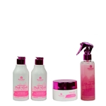 Kit Pink Gold - Shampoo + Condicionador + Máscara 300g + Finalizador