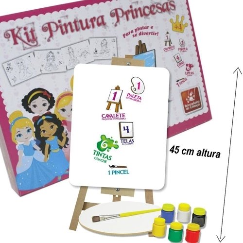 Kit Pintura - Princesas Baby