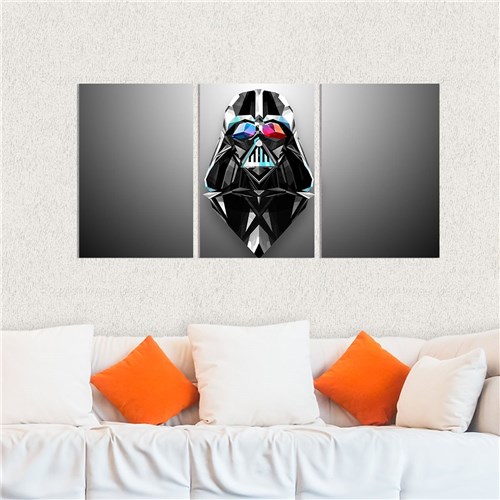 Kit Placa Decorativa Star Wars 30 - 20X30cm