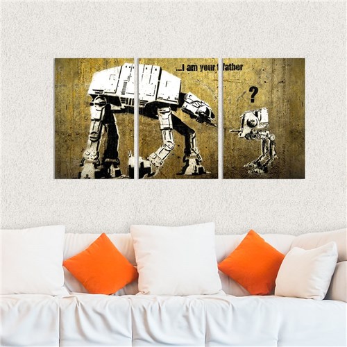 Kit Placa Decorativa Star Wars 31 - 20X30cm