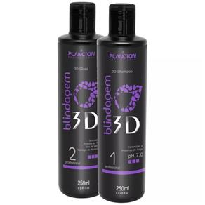 Kit Plancton Blindagem 3d Shampoo e Gloss 250ml