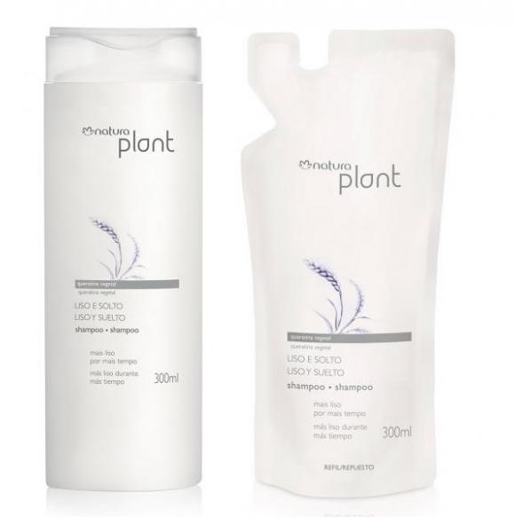 Kit Plant Liso e Solto Shampoo Regular + Shampoo Refil