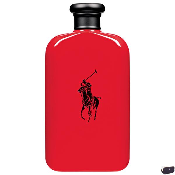 KIT Polo Red Ralph Lauren EDT - Perfume Masculino 200ml+Ralph Lauren Polo Blue - Nécessaire Lona