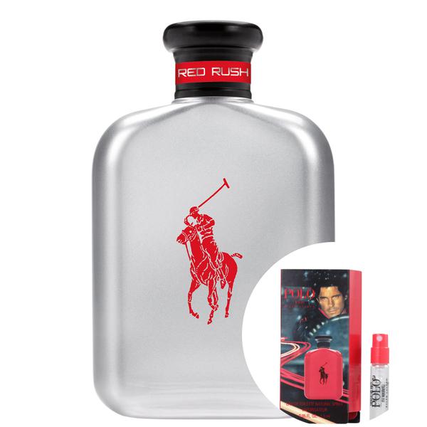 "KIT Polo Red Rush Ralph Lauren EDT - Perfume Masculino 125ml+Polo Red Ralph Lauren EDT-Perfume 1