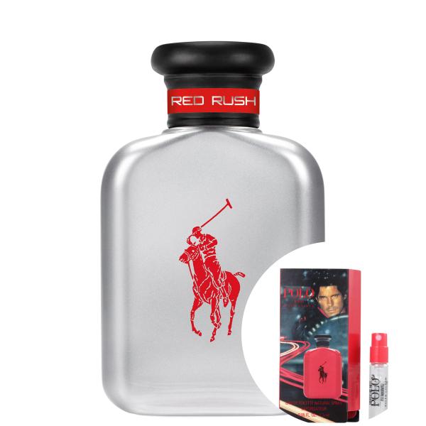 "KIT Polo Red Rush Ralph Lauren EDT - Perfume Masculino 75ml+Polo Red Ralph Lauren EDT -Perfume 1