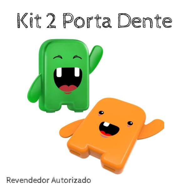 Kit 2 Porta Dentes de Leite Angie Menino e Menina