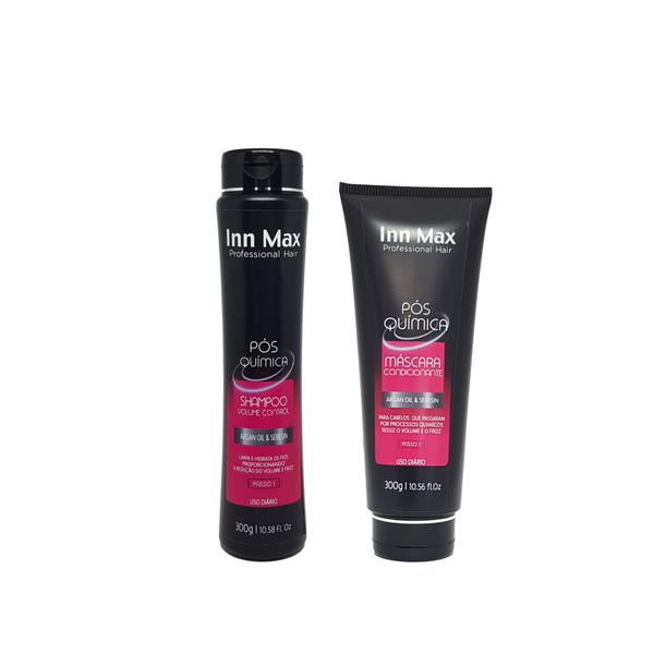 Kit Pos Quimica Shampoo e Mascara Capilar Innmax 300g - Innmax Professional Hair