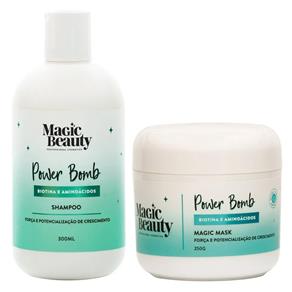 Kit Power Bomb Magic Beauty - Shampoo + Máscara Kit - Kit