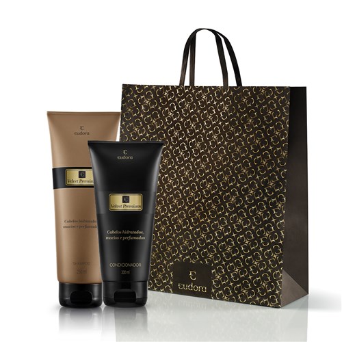 Kit Presente Velvet Premium: Shampoo + Condicionador Kit Presente Velvet Premium: Shampoo + Condicionador