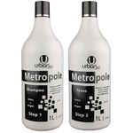 Kit Progressiva Metropole Ureia + Argan 2x1 Litro Urban Eco