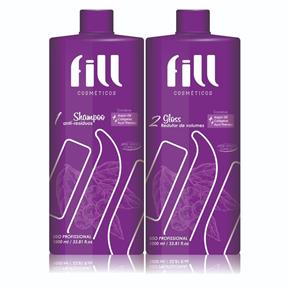 Kit Progressiva Shampoo e Gloss Redutor Sem Formol Econature