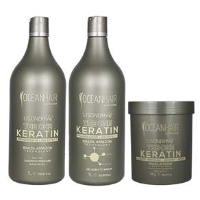 Kit Progressiva The One Keratin Lisonday e Botox The One Keratin - Ocean Hair