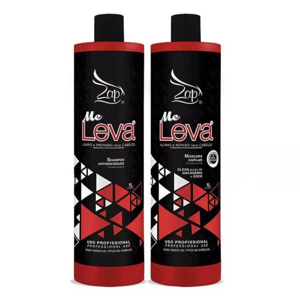 Kit Progressiva Zap Shampoo e Mascara 1lt