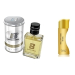 Kit Promoção em Casa Cheiroso(a) Perfume Boxter White 100 ml + 1 30 ml