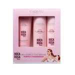 Kit Promocional Home Care Shampoo + Condicionante + Proteina Boca Rosa Cadiveu