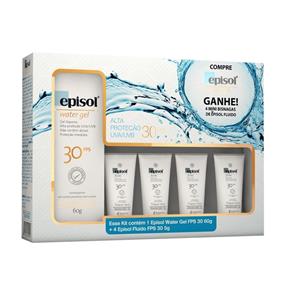 Kit Proteção Solar Facial Episol Water Gel Fps 30 60G