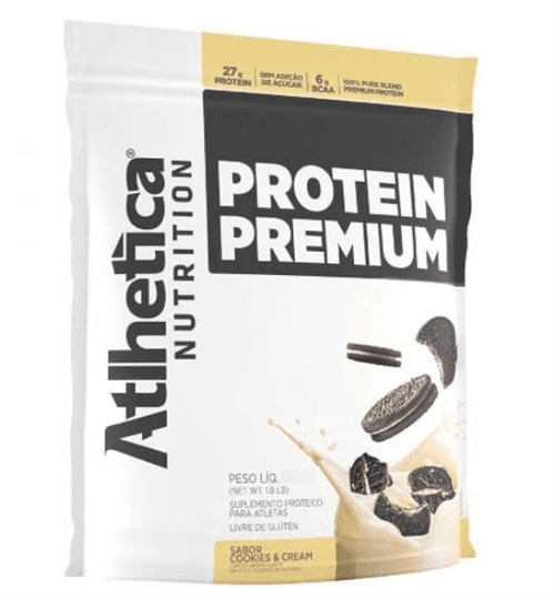 Kit Protein Premium - 1,8 Kg + Bcaa 2:1:1 (Morango)