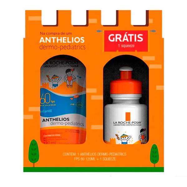 Kit Protetor Solar Anthelios Dermo-Pediatrics FPS60 120ml + 1 Squeeze - La Roche Posay