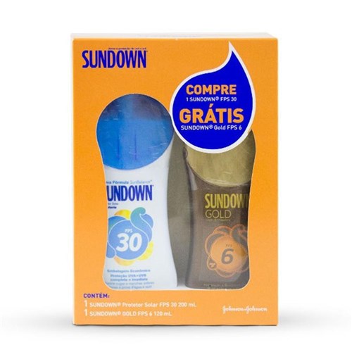 Kit Protetor Solar Sundown Fps 30