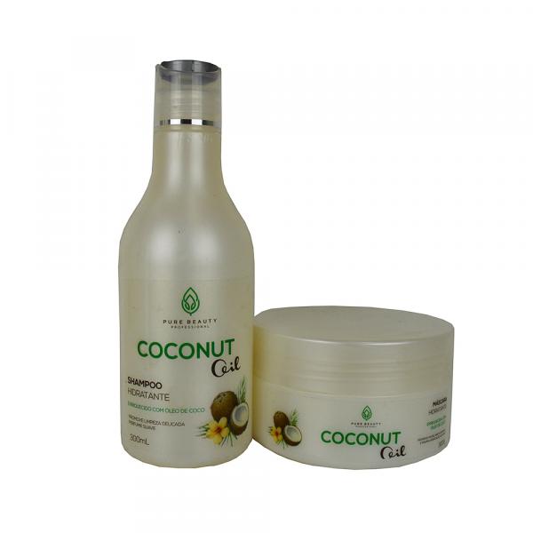 Kit Pure Beauty Professional Coconut Oil Oléo De Coco 0231