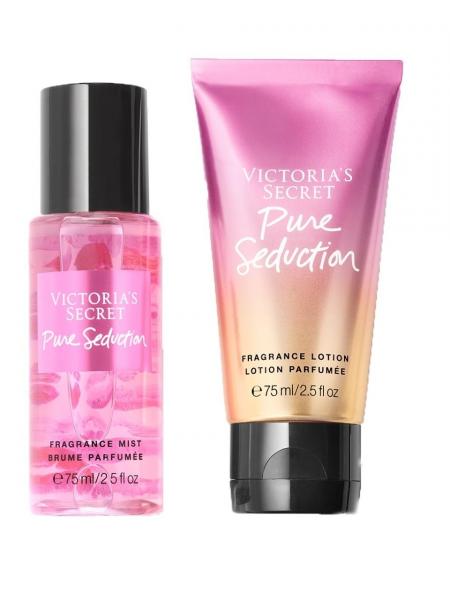 Kit Pure Seduction Victoria S Secret Splash e Creme 75ml Cada - Victoria Secrets