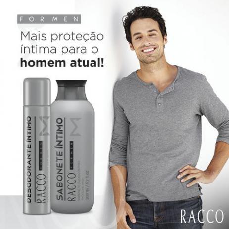 Kit Racco For Men Desodorante Íntimo Masculino + Sabonete Intimo