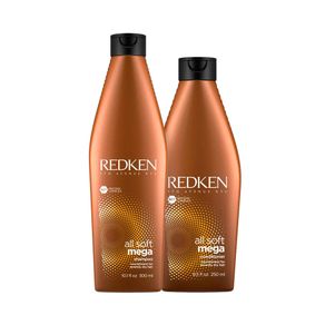 Kit Redken All Soft Mega Shampoo Hidratante 300ml + Condicionador