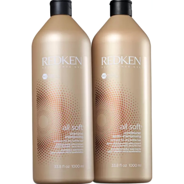 Kit Redken All Soft Salon Duo (2 Produtos) - 1 Litro