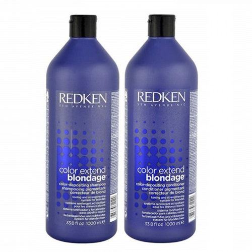 Kit Redken Color Extend Blondage Shampoo 1000ml + Condicionador 1000ml