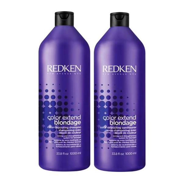 Kit Redken Color Extend Blondage Shampoo 1l + Cond 1l