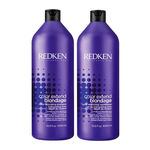 Kit Redken Color Extend Blondage Shampoo 1l + Cond 1l