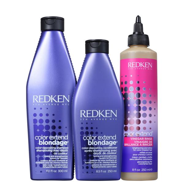 Kit Redken Color Extend Blondage Vinegar (3 Produtos)