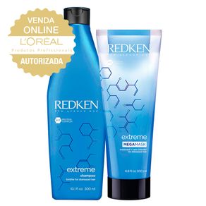 Kit Redken Extreme Duo Hidratação (Shampoo e Máscara) Conjunto