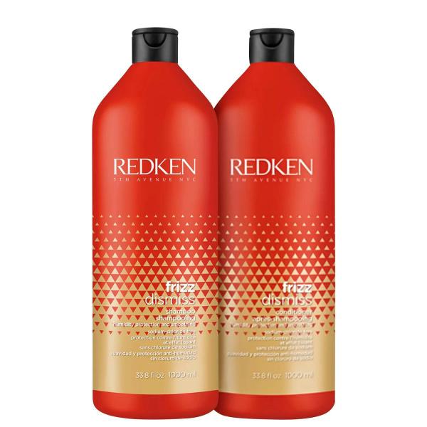 Kit Profissional Redken Frizz Dismiss Shampoo e Condicionador