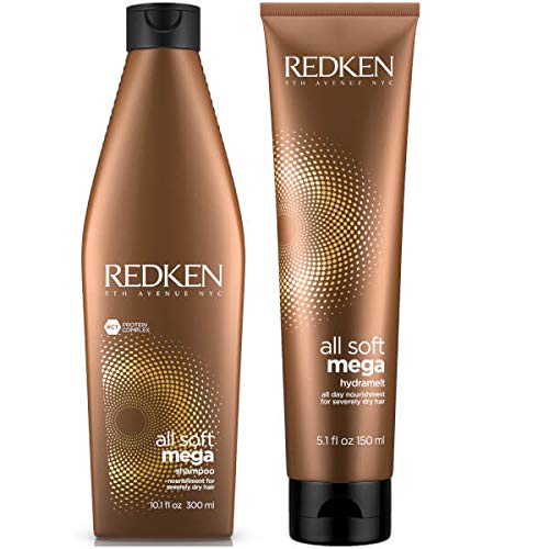Kit Redken Shampoo All Soft Mega 300ml+Leave In 150ml