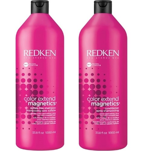 Kit Redken Shampoo + Condicionador Color Extend Magnetics 1000ml