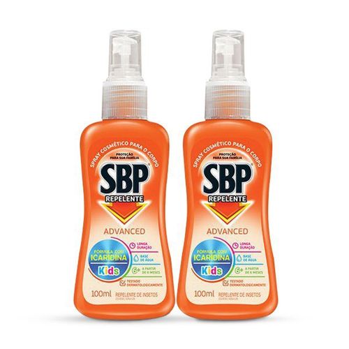 Kit Repelente Sbp Advanced Kids Spray